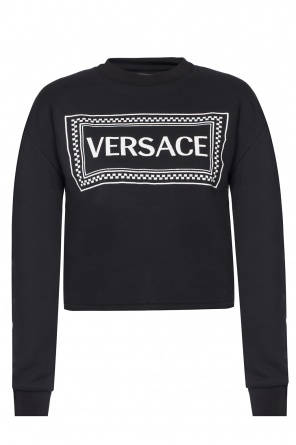 Logo-embroidered sweatshirt, zdjęcie 1 Logo-embroidered sweatshirt od Versace